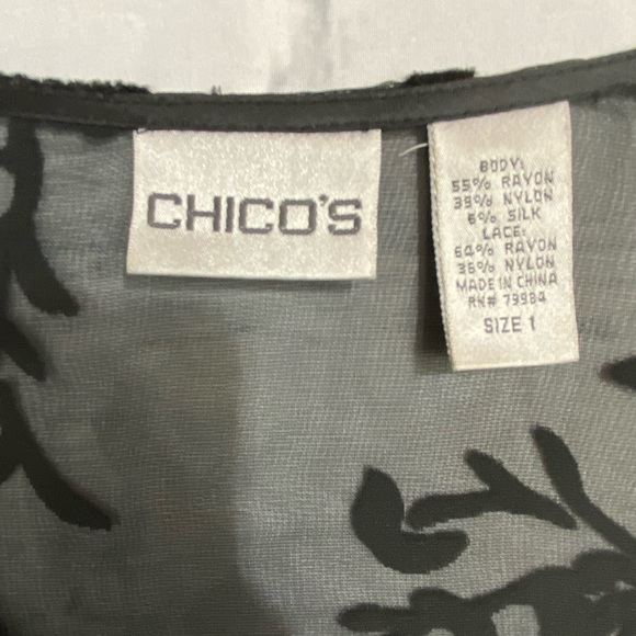 NWOT Chico’s Black Jacket - Picture 6 of 11